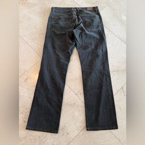 Agave Men's Dark Gray Straight Jeans